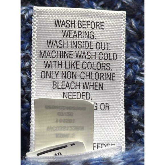 Croft & Barrow Womens Blue Knit Pullover Long Sleeve Sweater Size S - Picture 5 of 7